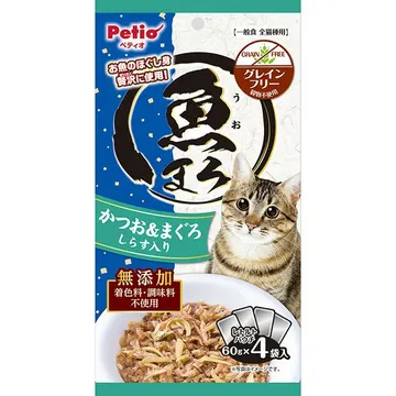 魚まろ かつお＆まぐろ しらす入り 60ｇ×