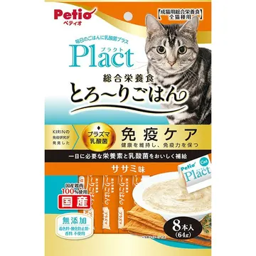 プラクト ねこちゃんの総合栄養食 無添加 とろーりごはん ササミ味