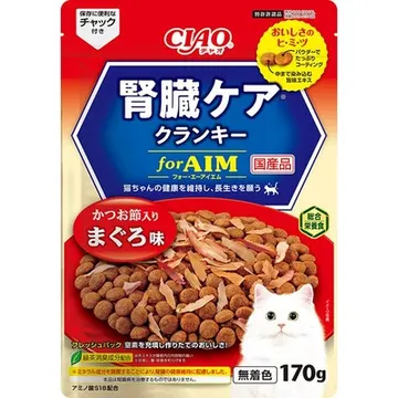 腎臓ケアクランキーかつお節入り まぐろ味 170g