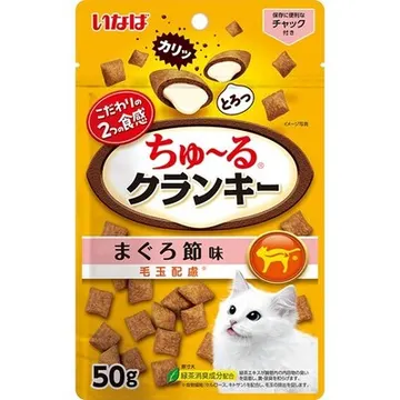 ちゅ～るクランキー毛玉配慮 まぐろ節味