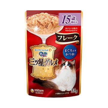 三ツ星グルメ パウチフレーク 15歳頃から