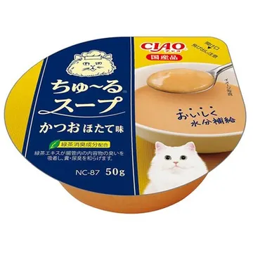 ちゅ～るスープ かつお ほたて味