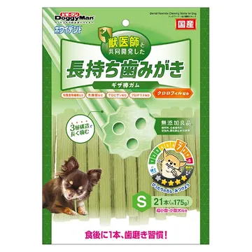 ホワイデント 長持ち歯みがき ギザ棒ガム クロロフィル配合 S