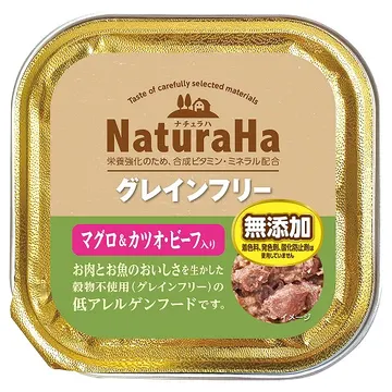 ナチュラハ グレインフリーマグロ&カツオ・ビーフ入り - marukan