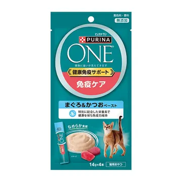 [おやつ]免疫ケア まぐろ＆かつおペースト