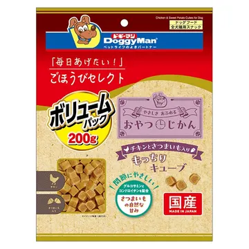 ごほうびセレクトＶＰ おやつじかん チキンとさつまいも入りもっちりキューブ