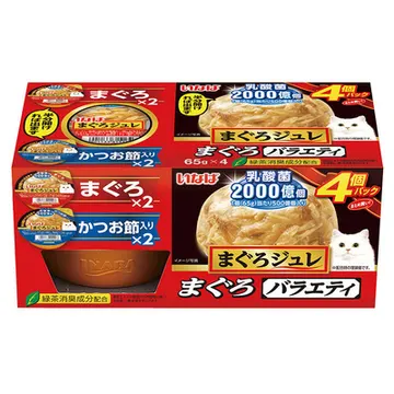まぐろジュレ 乳酸菌入りまぐろバラエティ 4個パック