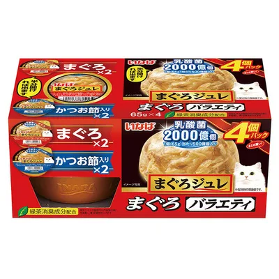 まぐろジュレ 乳酸菌入りまぐろバラエティ 4個パック
