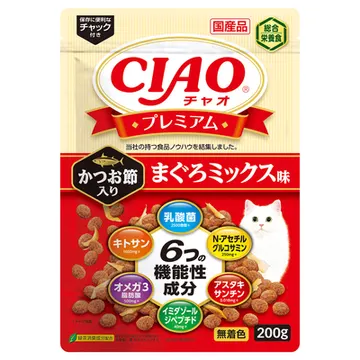 プレミアムかつお節入り まぐろミックス味 200g
