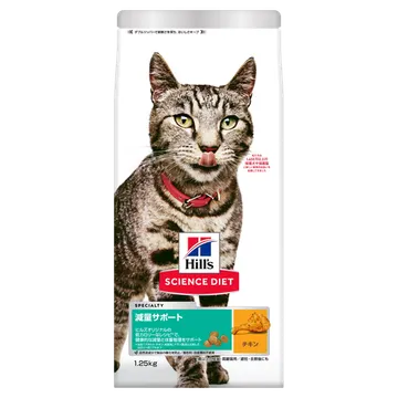 減量サポート 1歳以上の成猫・高齢猫用 チキン