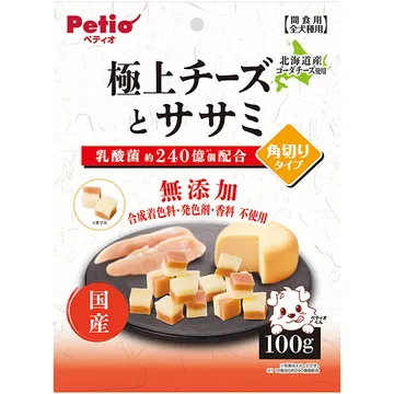 極上チーズとササミ 角切りタイプ 100ｇ