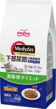 メディファス 満腹感ダイエット 1歳から チキン＆フィッシュ味