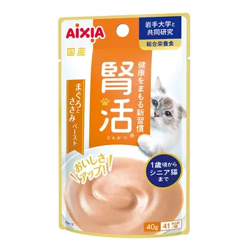 腎活 まぐろとささみペースト