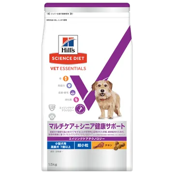 小型 マルチケア＋シニア健康サポート（避妊・去勢後にも） 超小粒 高齢犬 7歳以上 チキン