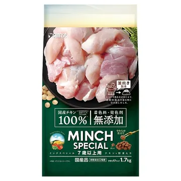 ミンチスペシャル無添加チキン&野菜入り 7歳以上用 - marukan