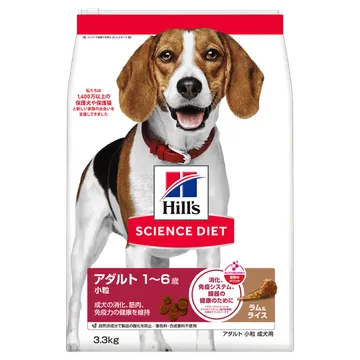 アダルト 1～6歳 小粒 成犬用 ラム＆ライス