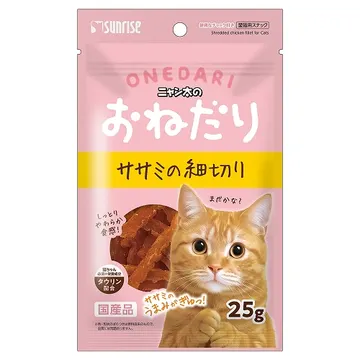 ニャン太のおねだりササミの細切り - marukan