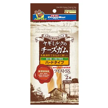 ヤギミルクのチーズガム ハードタイプ ツイストＳＳ
