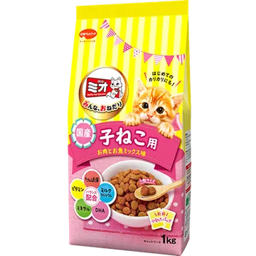 ドライミックス 子ねこ用 お肉とお魚ミックス味