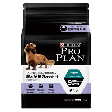 (9歳頃～) / 小型犬 / チキン 脳と記憶力のサポート│ │ ピュリナ プロプラン(PURINA PRO PLAN) │ PURINA