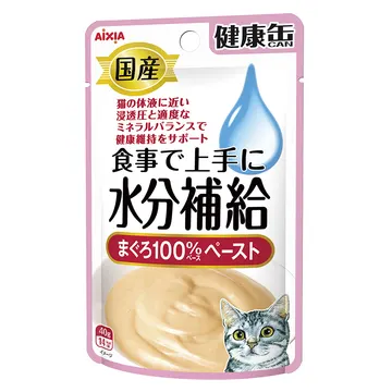 国産 健康缶パウチ 水分補給 まぐろペースト