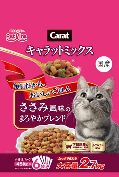 キャラットミックス ささみ風味のまろやかブレンド