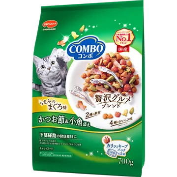 キャット まぐろ味・かつお節・小魚添え