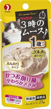 キャネット<3時のムース>1歳から かつお削り節入り
