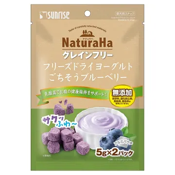 ナチュラハ グレインフリーフリーズドライヨーグルトごちそうブルーベリー - marukan
