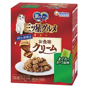 三ツ星グルメ お魚味クリーム