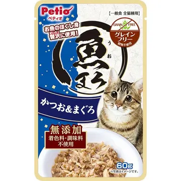 魚まろ かつお&まぐろ 60g
