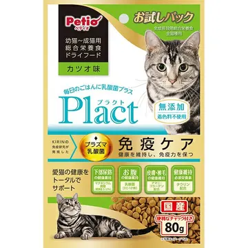 プラクト キャット ドライ 幼猫~ カツオ味 80g