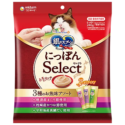 おやつ にっぽんSelect とろリッチ 3種アソート-ユニ・チャーム