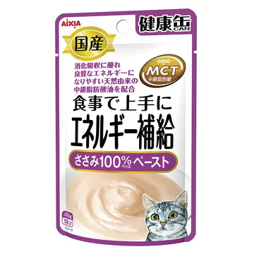 国産 健康缶パウチ エネルギー補給 ささみペースト