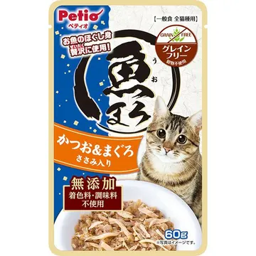 魚まろ かつお＆まぐろ ささみ入り 60ｇ