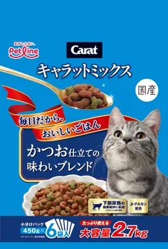 キャラットミックス かつお仕立ての味わいブレンド