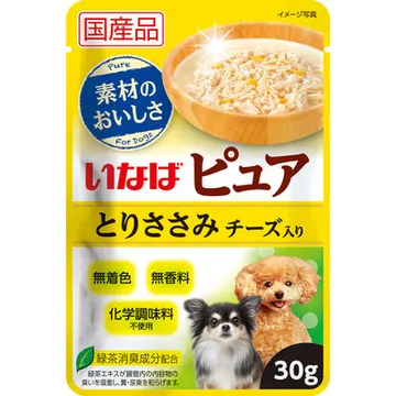 ピュアパウチとりささみ チーズ入り