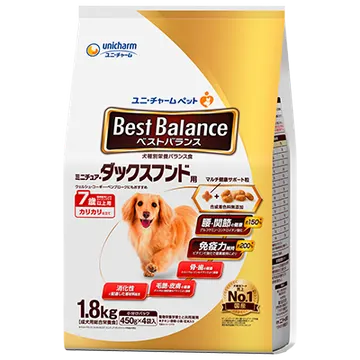 ミニチュア・ダックスフンド用 7歳以上用