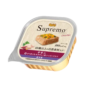 シュプレモ チキン 成犬用 トレイ