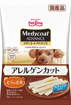 アドバンス アレルゲンカット ジャーキー たら＆お米 スティックタイプ