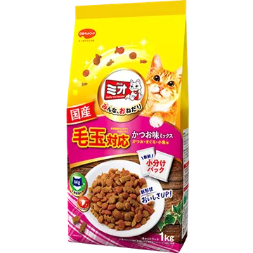 ドライミックス 毛玉対応 かつお味