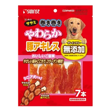 ゴン太のササミ巻き巻きやわらか豚アキレス - marukan