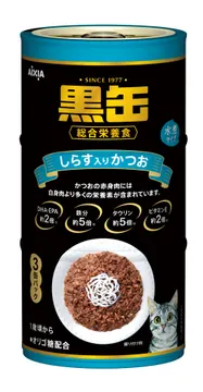黒缶3P しらす入りかつお