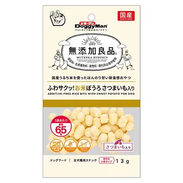 無添加良品 ふわサクッ！お米ぼうろ さつまいも入り