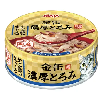 金缶 濃厚とろみ かつお節入りまぐろ