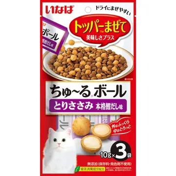 ちゅ～るボールとりささみ 本格鰹だし味