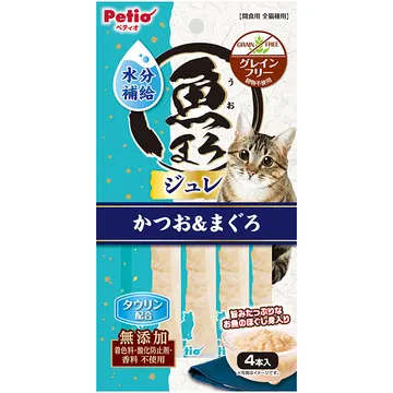 魚まろ 水分補給ジュレスティック かつお&まぐろ
