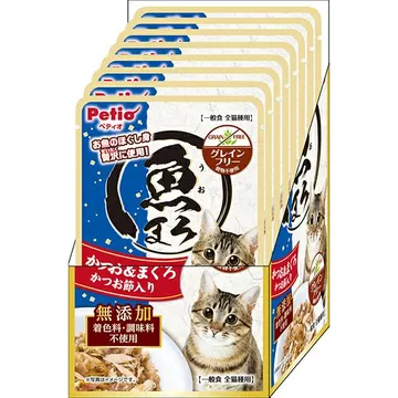 魚まろ かつお&まぐろ かつお節入り 60g×8袋入
