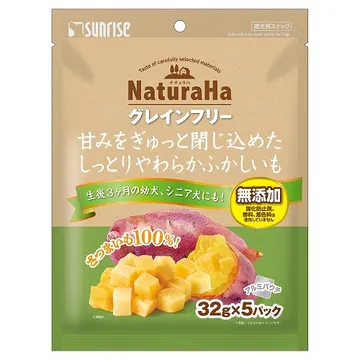 ナチュラハ グレインフリー甘みをぎゅっと閉じ込めたしっとりやわらかふかしいも - marukan