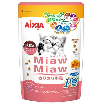 MiawMiawカリカリ小粒 ささみ味